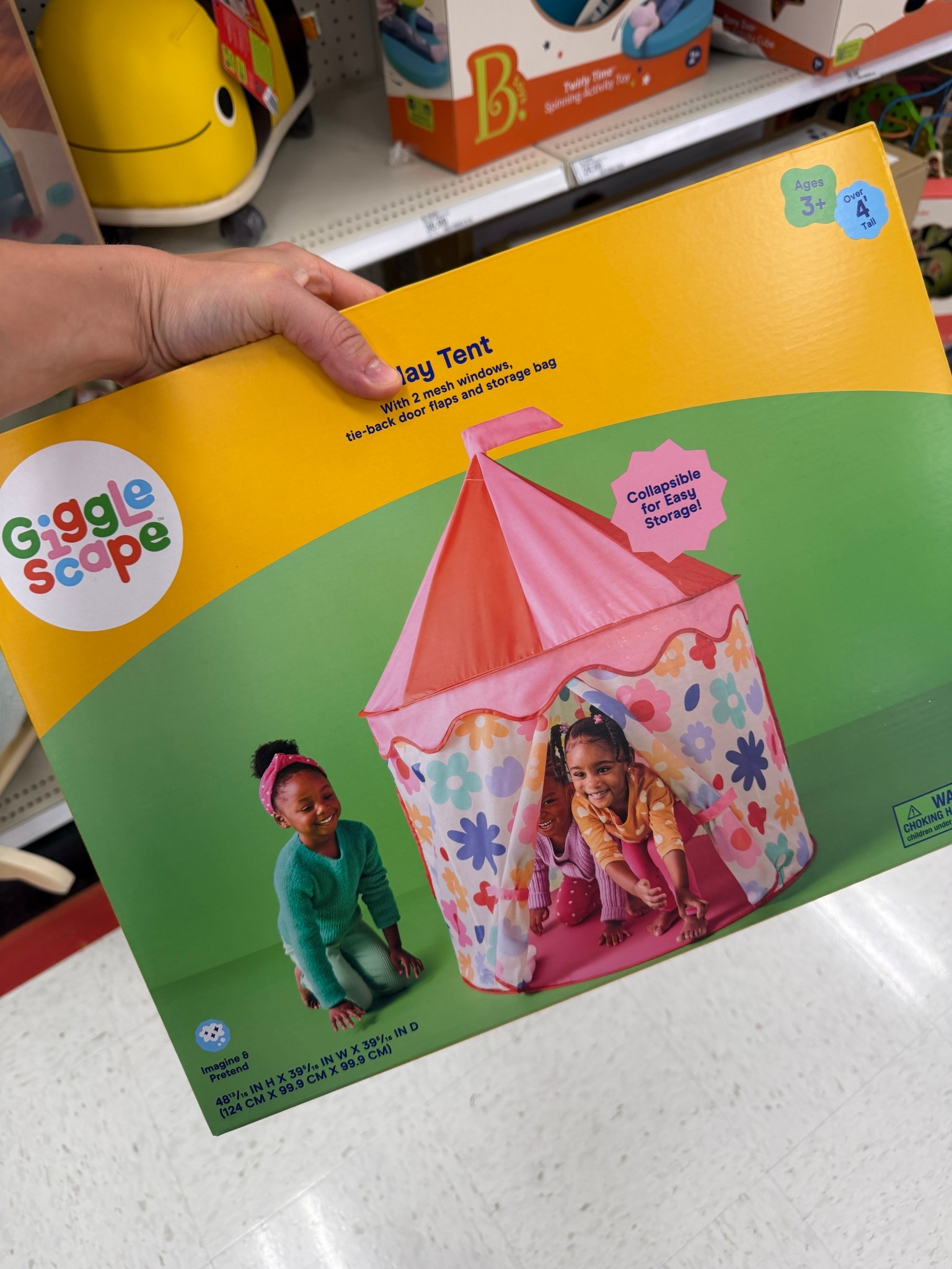 My 3 year old has been loving playing “house” lately so I thought I would surprise her with her own castle :) only $20 from @Target !! They also have other options!!

#LTKSpringSale #LTKmomlife #LTKKids