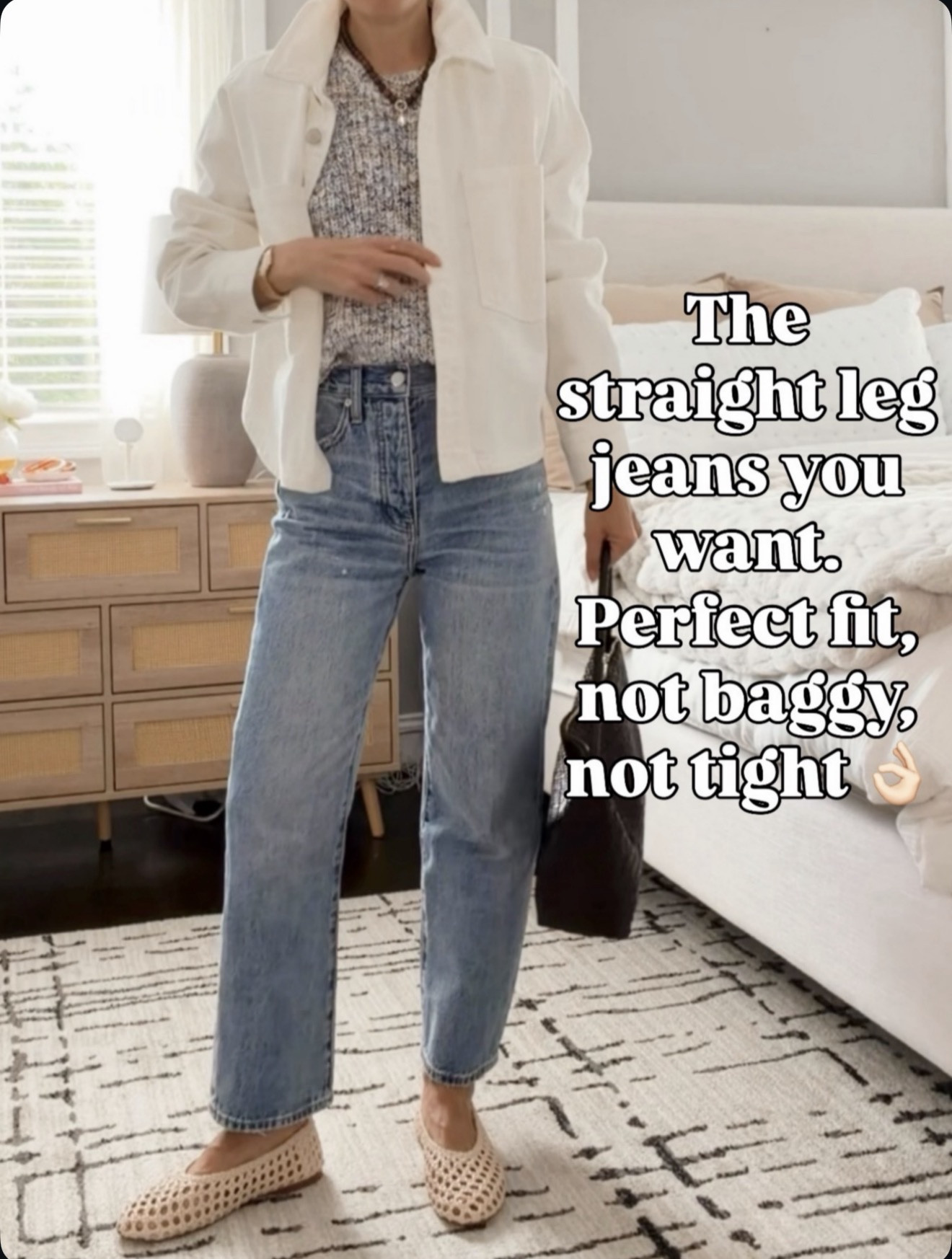 Found the straight leg jeans 👏 Not baggy, not tight… just the perfect fit 🔗⬇️ wearing size 24

#LTKmomlife #LTKSeasonal #LTKOver40