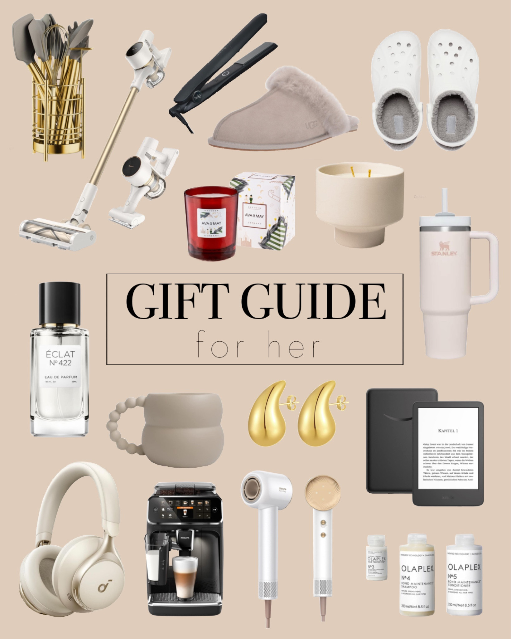 GIFT GUIDE FOR HER 🎁
Geschenkideen für Frauen ✨🎄

#LTKeurope #LTKGiftGuide #LTKCyberSaleDE