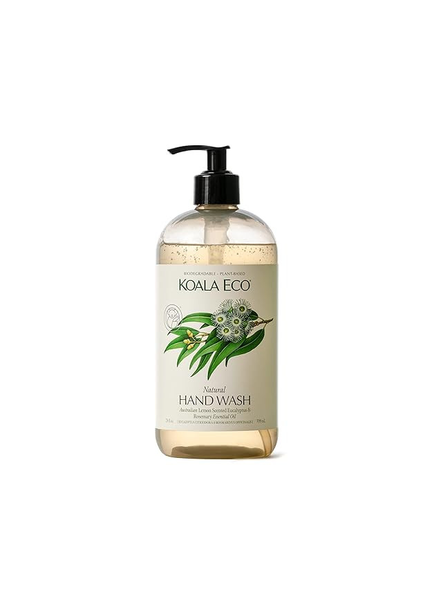 Koala Eco Natural Hand Wash- Plant-Based, Eco-Friendly - with Australian Lemon Scented Eucalyptus... | Amazon (US)