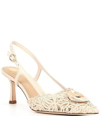 Antonio Melani x Style by Simkins Conway Woven Ornamented Slingback Pumps | Dillard's | Dillard's