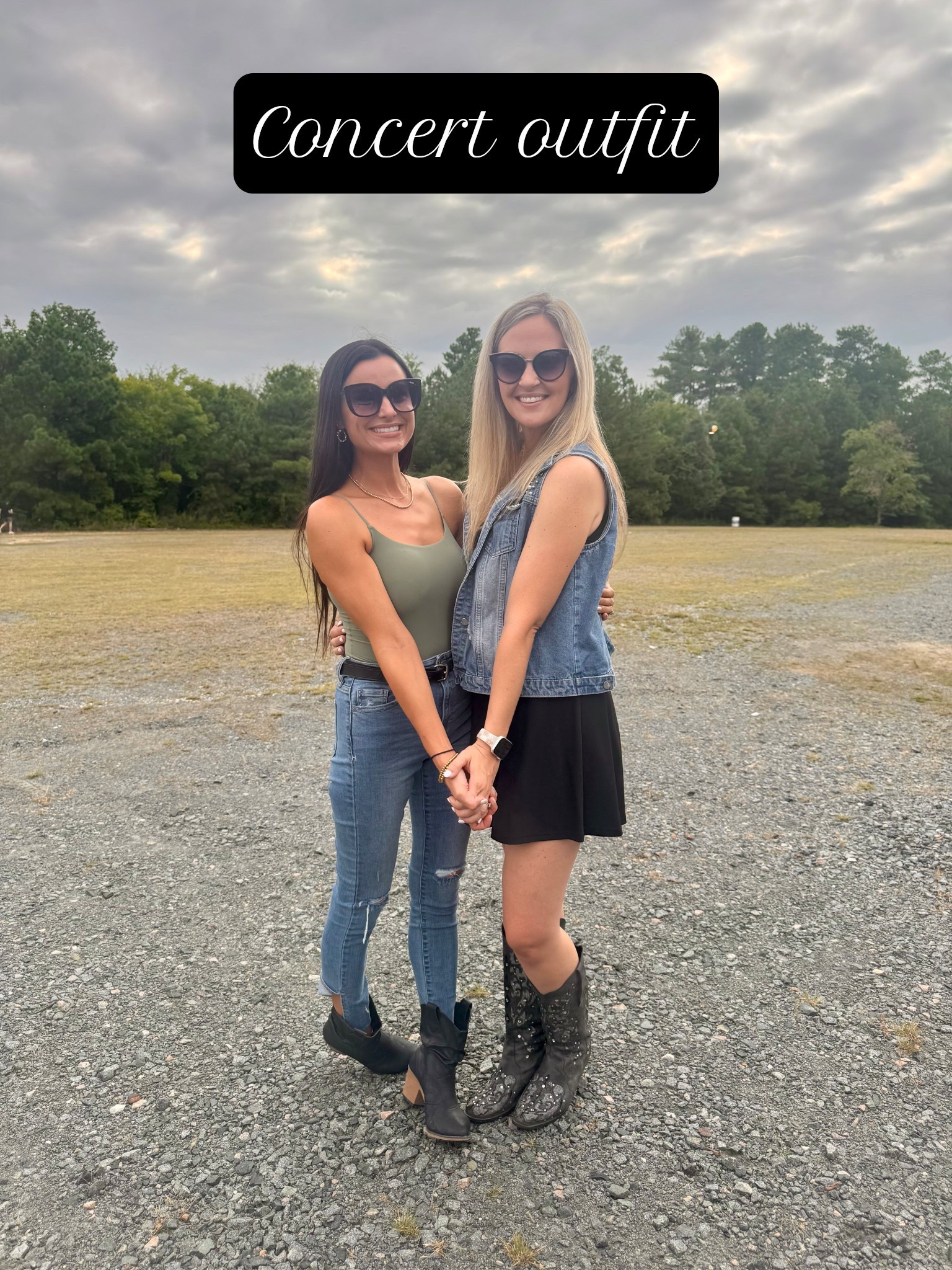 Concert idea! 🎸 

My jeans are sold out, but the brand is Hidden from VICI. I have attached a similar pair! 

#LTKPetite #LTKFindsUnder50 #LTKBeauty