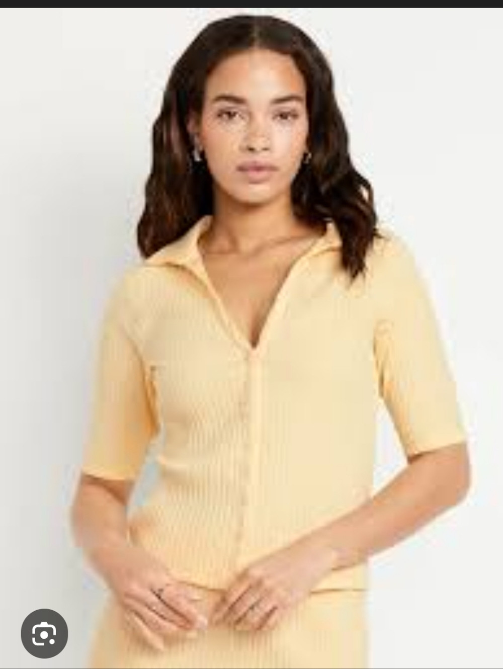 Old Navy Ribbed  V Neck Cardigan Yellow Size Medium | Poshmark