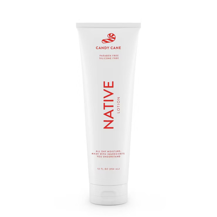 Native Limited Edition Holiday Candy Cane Hand & Body Lotion - 12 oz | Target