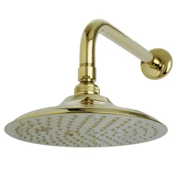 Kingston Brass Victorian 1.8 GPM Single Function Shower Head with - Overstock - 36018454 | Bed Bath & Beyond