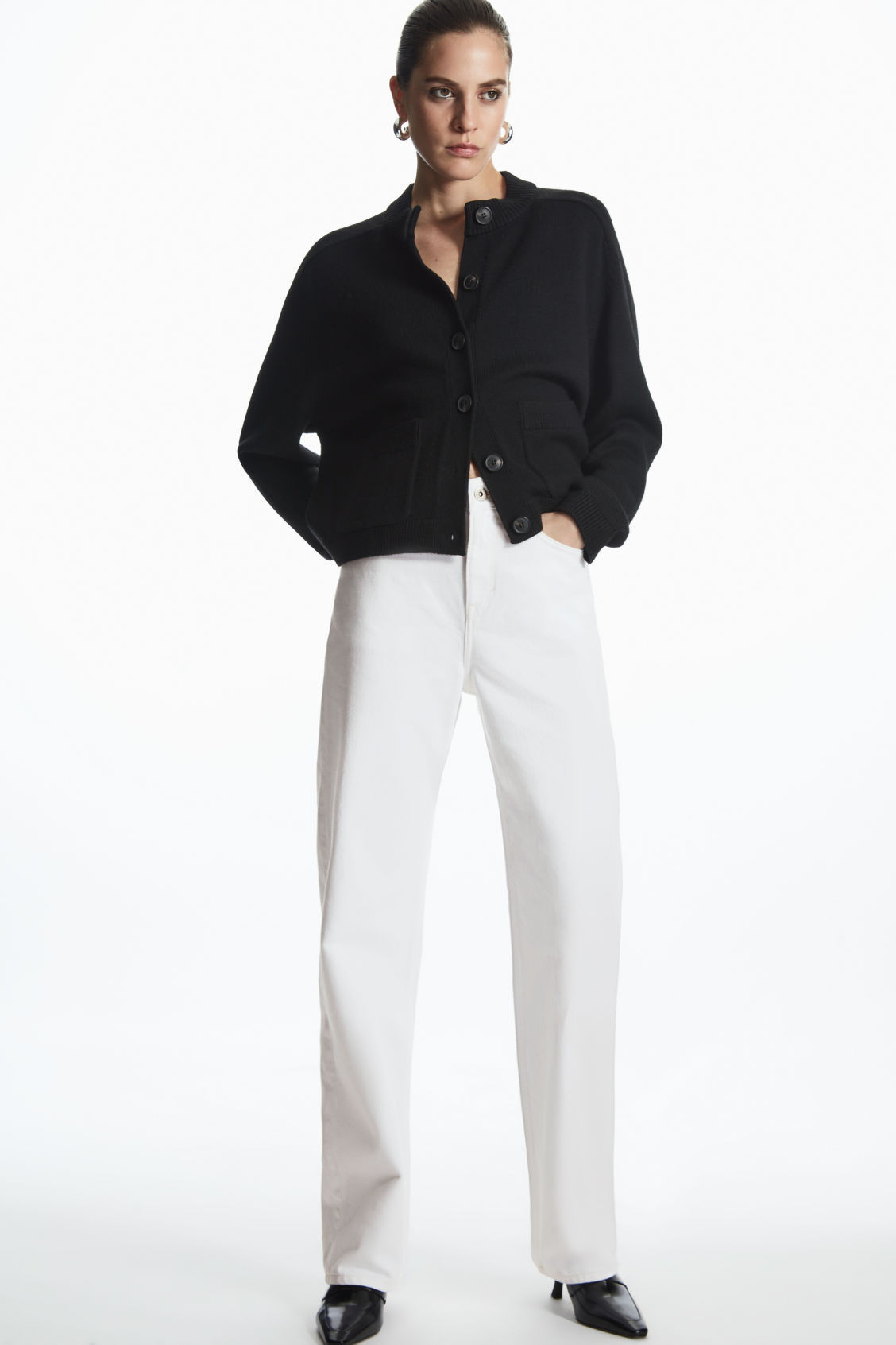 COLUMN JEANS - STRAIGHT - WHITE - COS | COS UK