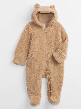 Baby Bear Sherpa Baby Boy Outfit | Gap Factory