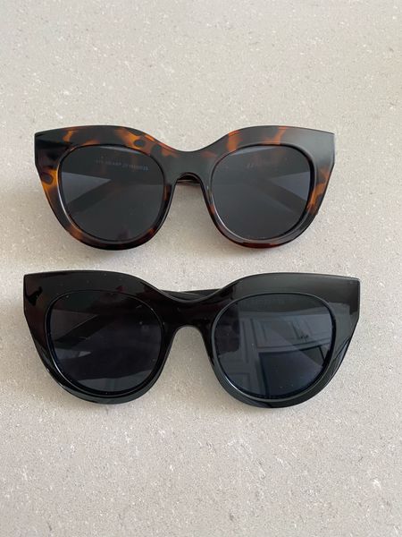 The look for less 🕶️ These Amazon sunglasses are identical to my Le Specs pair and 1/3 of the price 👍🏼 

Sunglasses, Le Specs, Amazon find, look for less, oversized sunglasses, black sunglasses, tortoiseshell sunglasses 

#LTKstyletip #LTKunder50 #LTKFind