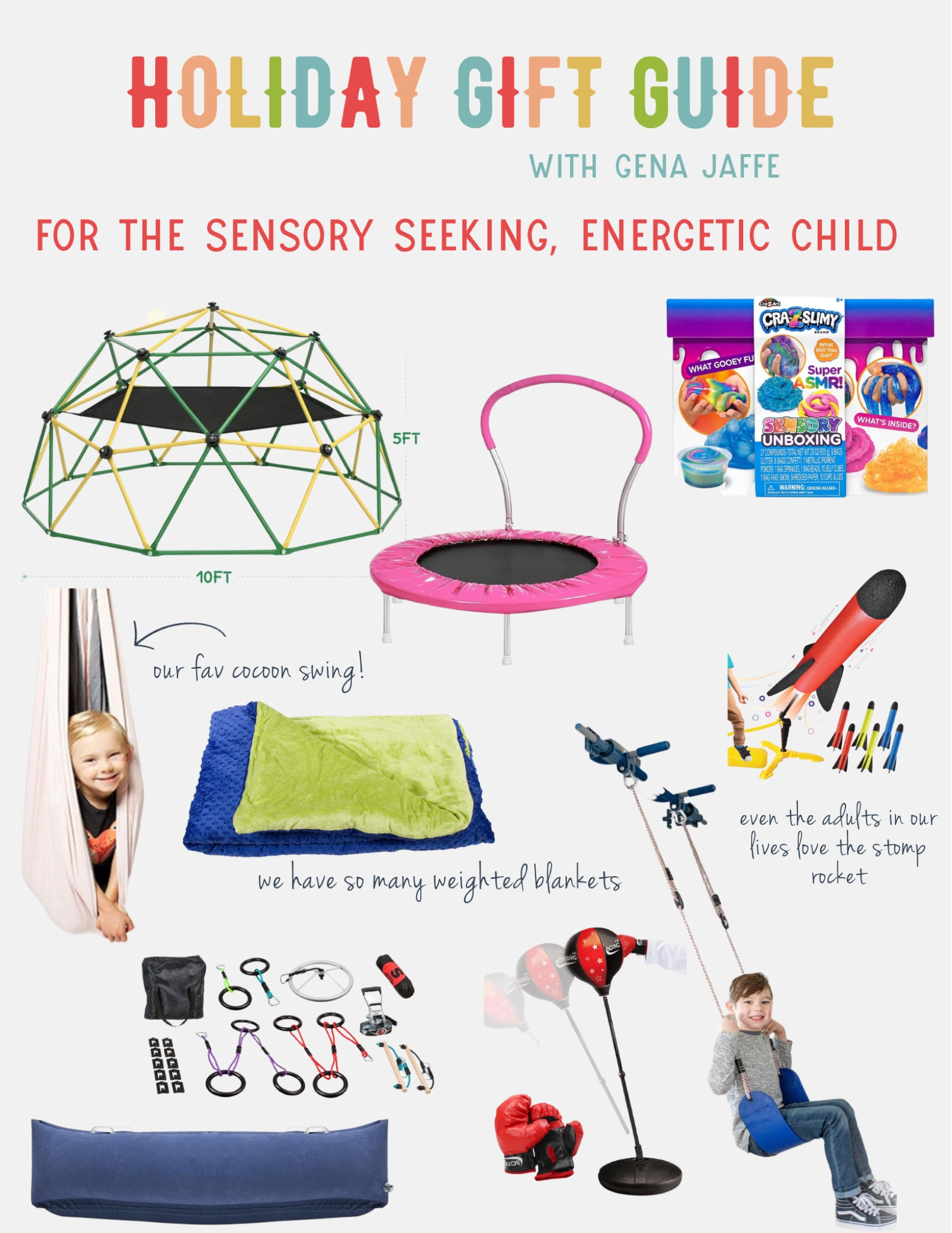 for the sensory seeking kiddos in your life!



#LTKCyberWeek #LTKkids #LTKHoliday