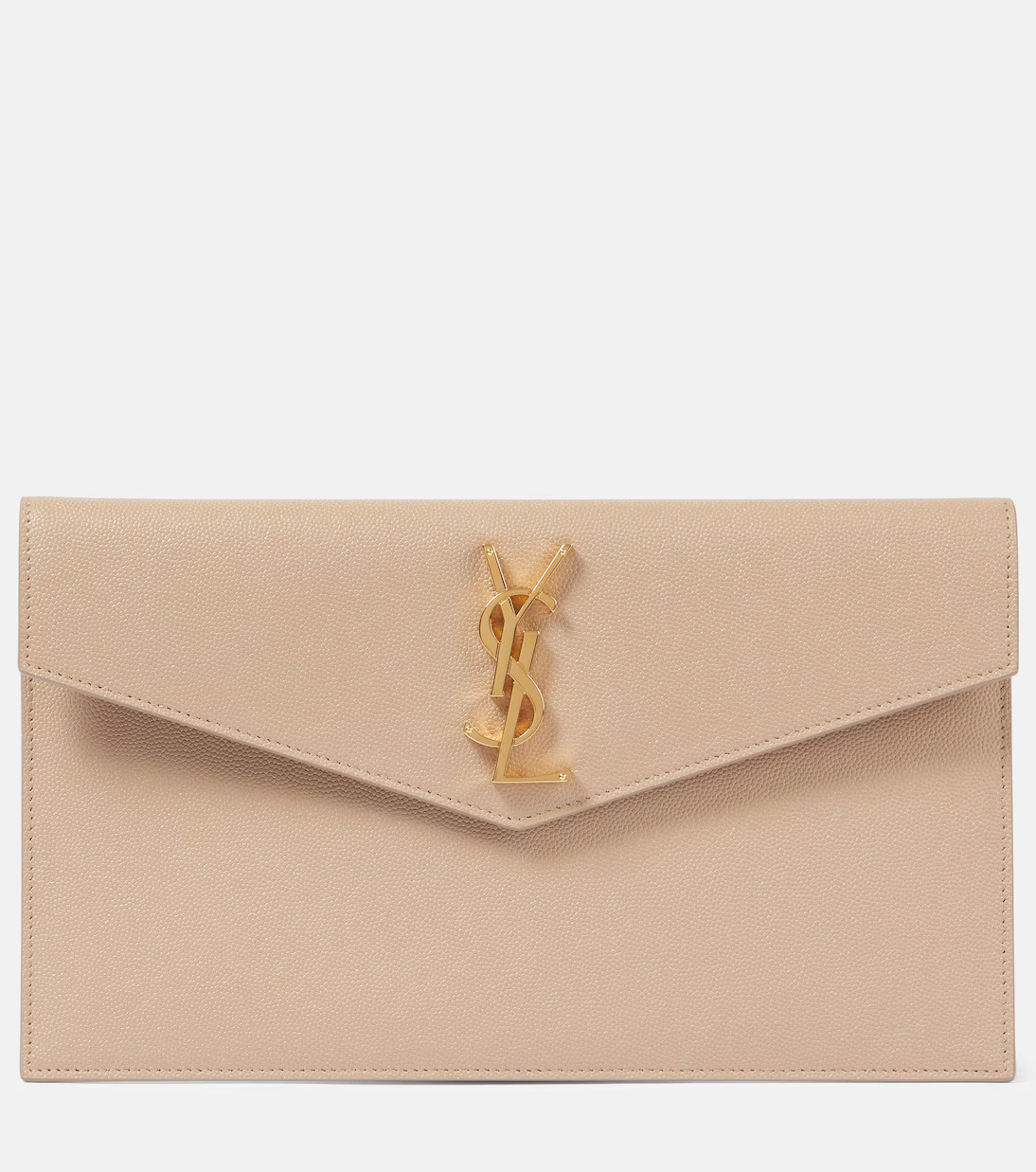 Uptown leather clutch | Mytheresa (US/CA)