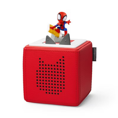 tonies MARVEL Spidey Toniebox 1 - Red: Learning System, PVC Material, AC Adapter Included | Target