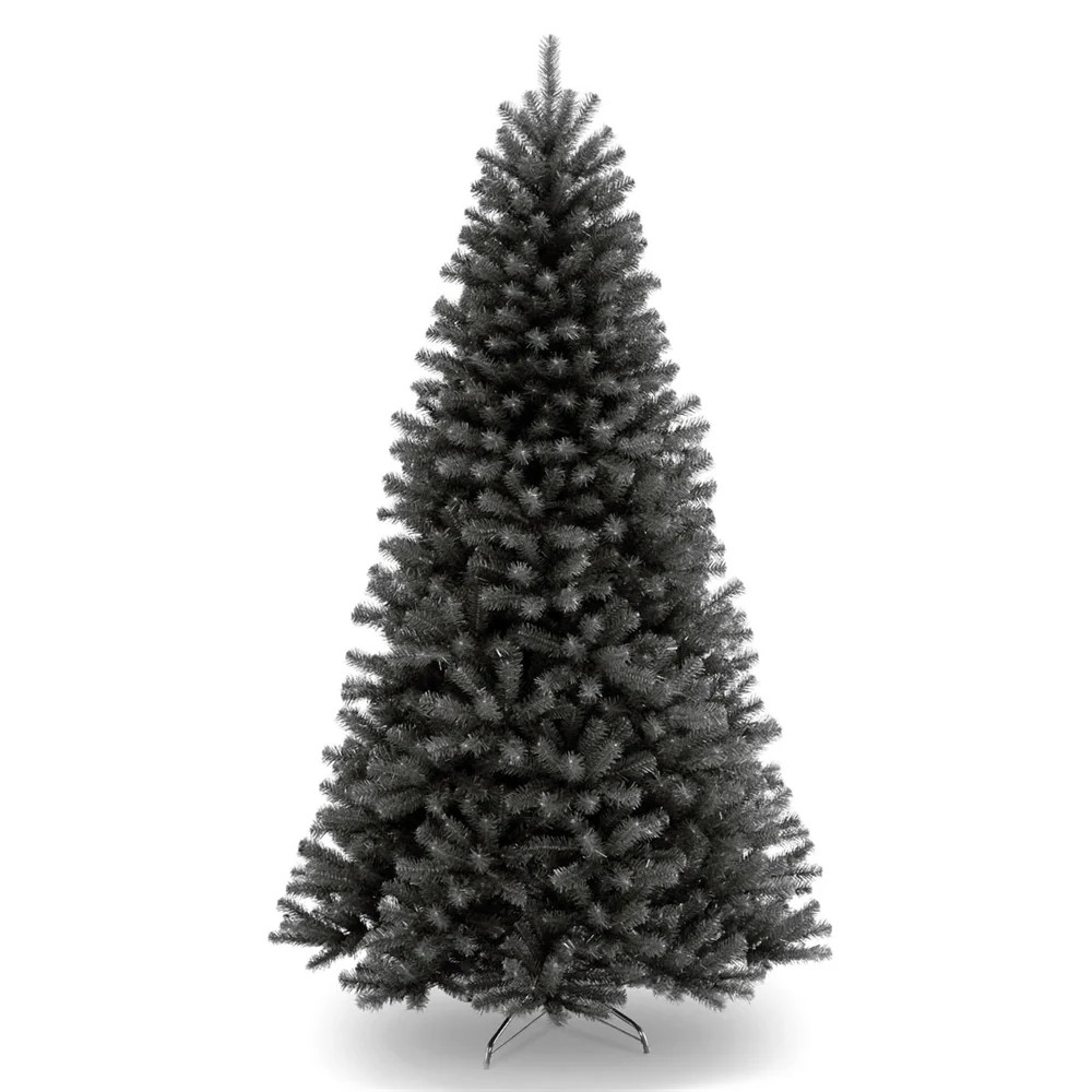 National Tree Company 7.5-ft North valley spruce Black Artificial Christmas Tree one_size | NRVK7-500-75 | Lowe's