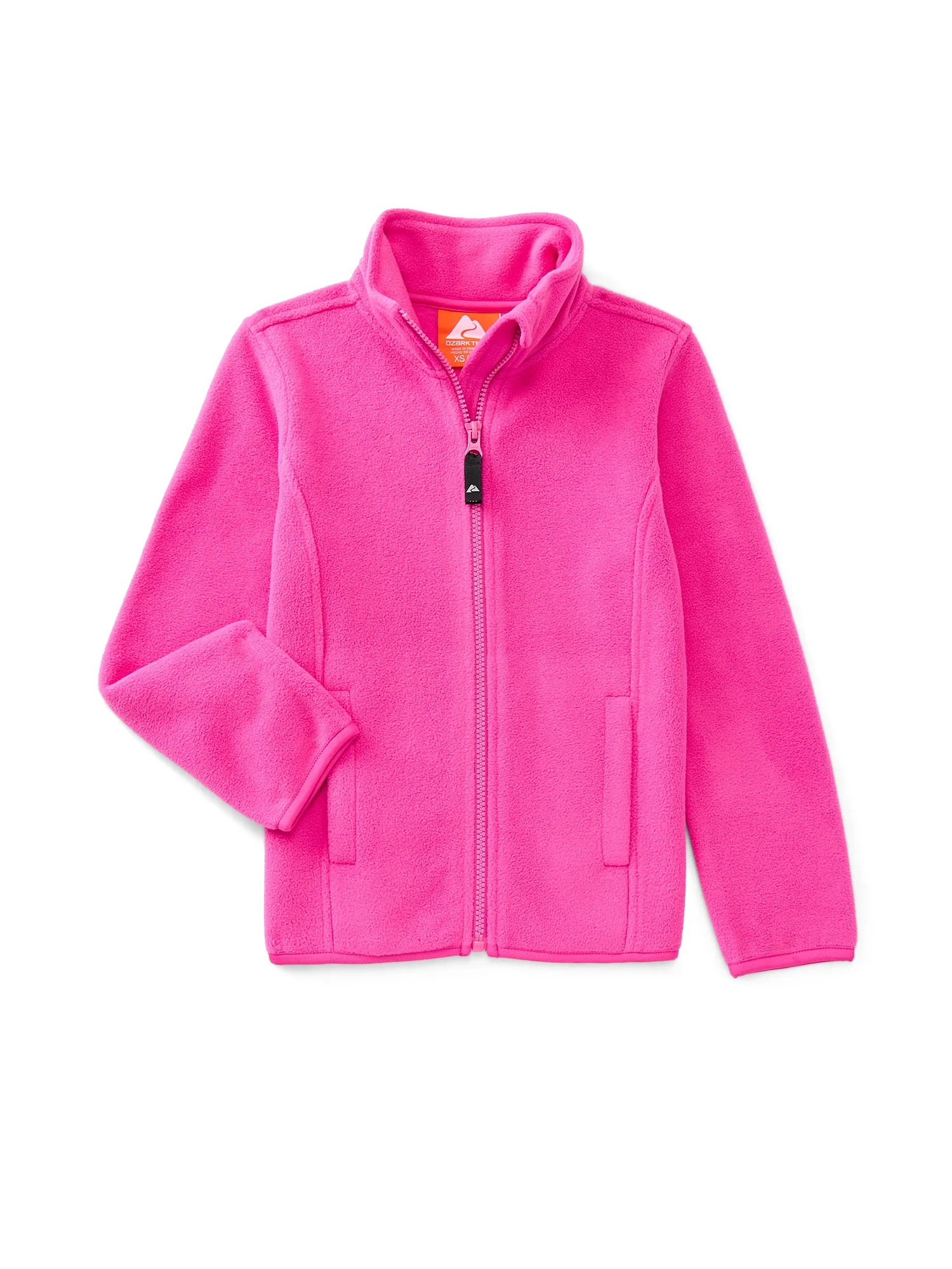 Ozark Trail Girls Fleece Jacket, Sizes 4-18 | Walmart (US)