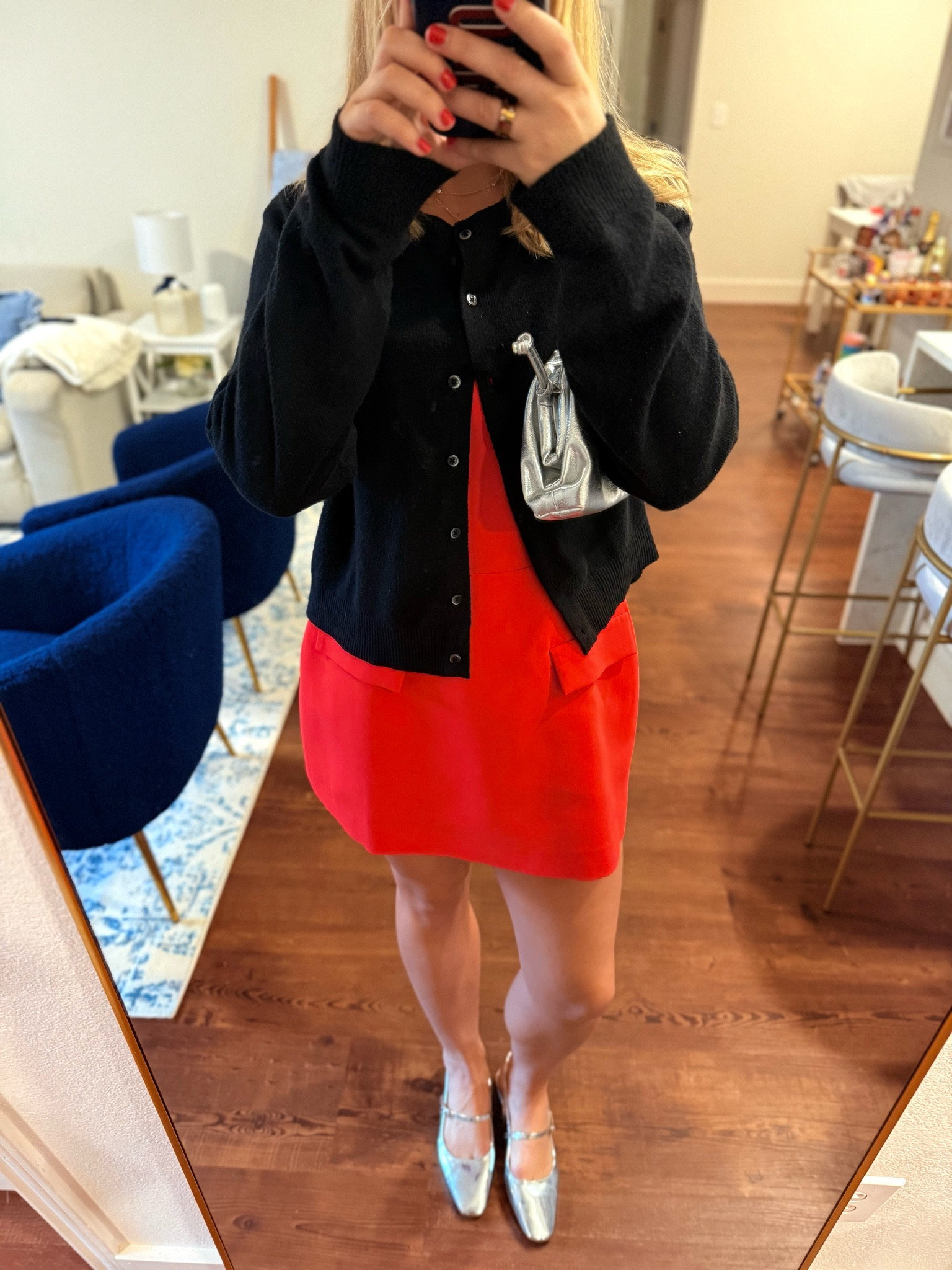 Christmas outfit 🎄❤️
 
black sweater
black cardigan
old navy sweater
old navy cardigan
silver bag
silver purse
silver clutch
amazon
silver flats
silver shoes
silver loafers
Christmas outfit
Christmas eve outfit
holiday outfit
holiday party outfit
Christmas look
festive outfit
Red dress 
Mini dress 
Short dress 
Short red dress 
Amanda Uprichard dress 
Holiday dress 
Christmas dress 
Christmas outfit 
Holiday party outfit 
Holiday party look 
Christmas party outfit 
Festive dress 
Sleeveless dress
Red romper

#LTKStyleTip #LTKHoliday