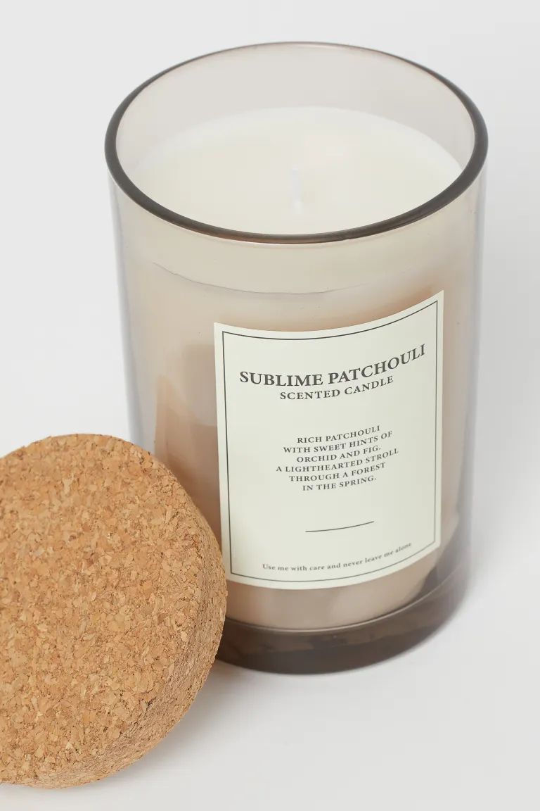 Large Cork-lid Scented Candle | H&M (US)