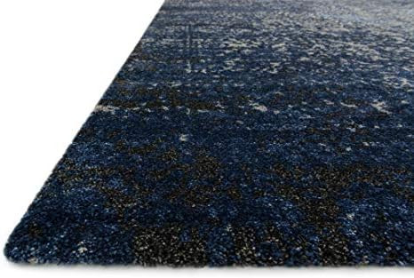 Loloi Viera Vintage Distressed Abstract Area Rug, 7'7" x 10'6", Grey/Navy | Amazon (US)