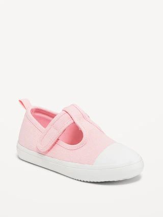 Mary-Jane Canvas Sneakers for Toddler Girls | Old Navy (US)