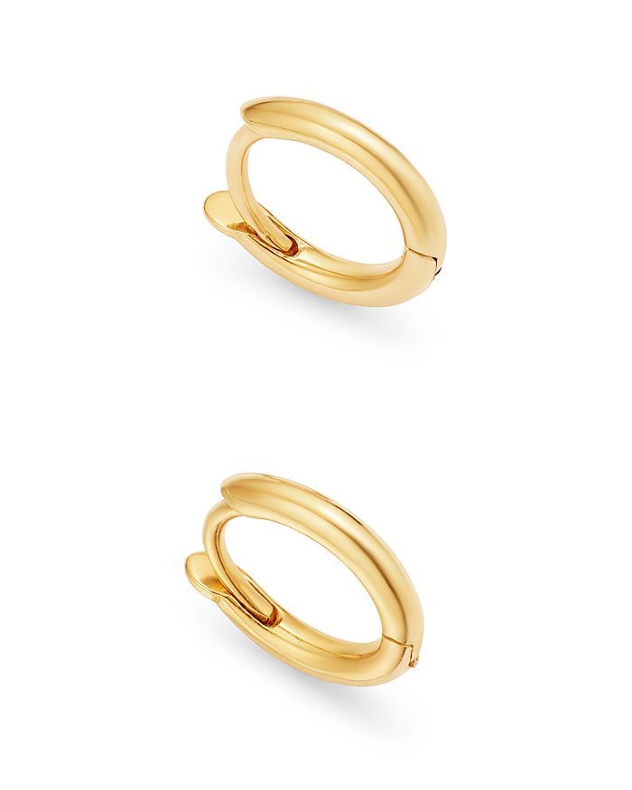 14K Yellow Gold Extra-Small Huggie Hoop Earrings | Bloomingdale's (US)