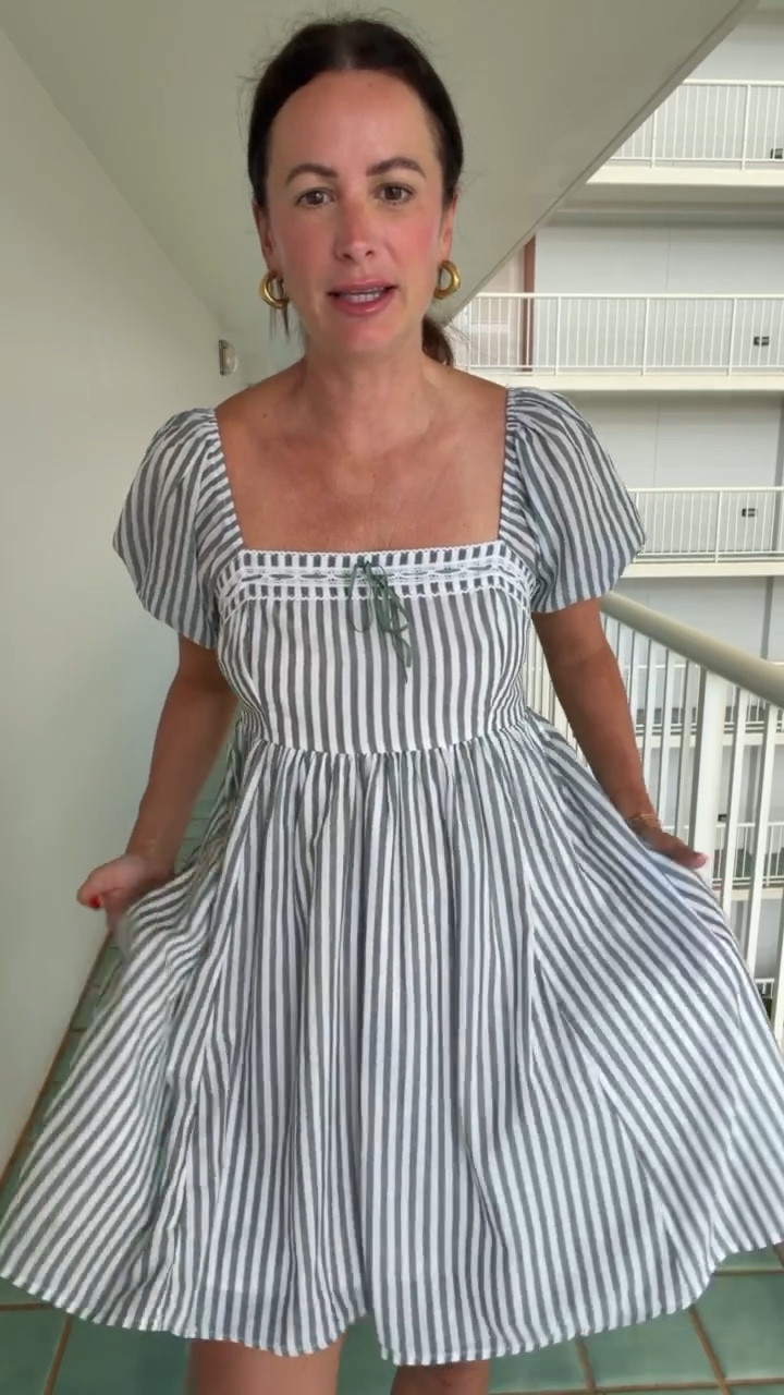 Cannot get over this cute dress from Abercrombie! Currently on sale plus save
an extra 15% with code SPRINGAF!! 

#LTKTall #LTKootd #LTKgrwm