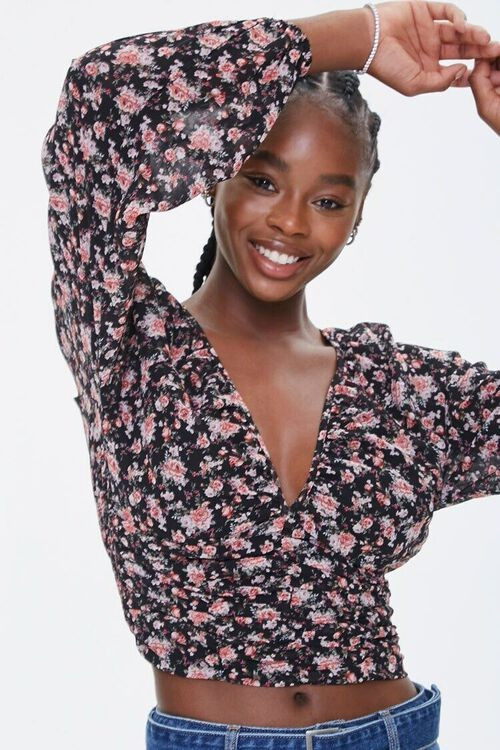 Chiffon Floral Print Top | Forever 21 (US)
