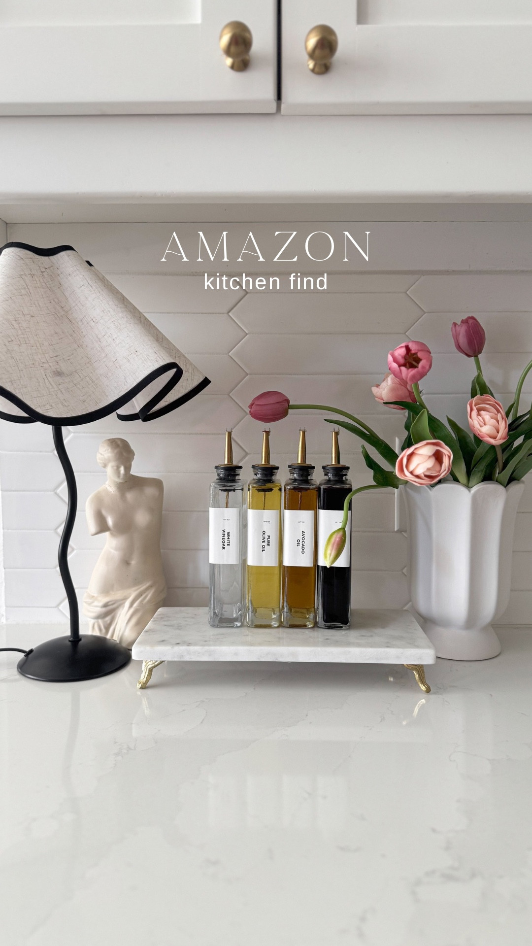 Amazon kitchen find! Aesthetic oil and vinegar bottles

#LTKFindsUnder50 #LTKHome #LTKStyleTip