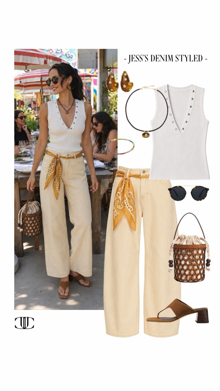 ✨ In this edition of Jess's Denim: timeless staples you'll wear on repeat.

Think crisp white denim, classic striped knits, and elevated basics that make getting dressed feel effortless. These are the pieces you'll reach for whether you're heading to brunch, traveling, running errands, or transitioning into fall.

Classic, versatile, and easy to style season after season. Tap to shop the entire edit in my LTK. 🤍✨

#LTKStyle #JesssDenim #NeutralStyle #CapsuleWardrobe #EverydayStyle #ClassicStyle #FallTransition #WardrobeEssentials #LTKFinds

#LTKootd #LTKSeasonal #LTKOver40