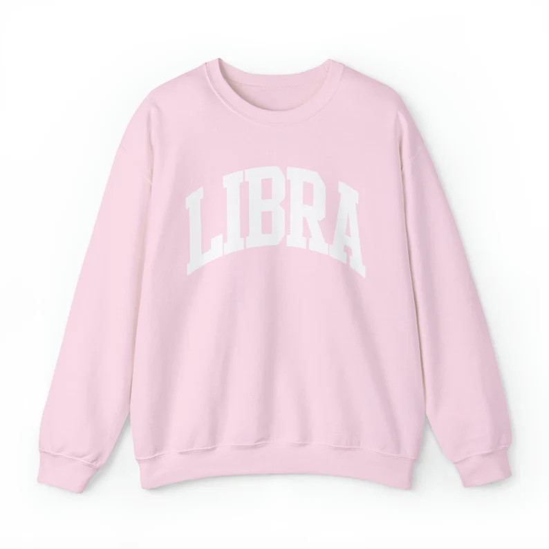Libra Sweatshirt Libra Gifts Astrology Sweater Aesthetic Hoodie Libra Zodiac Sweatshirt Preppy Cl... | Etsy (Global)