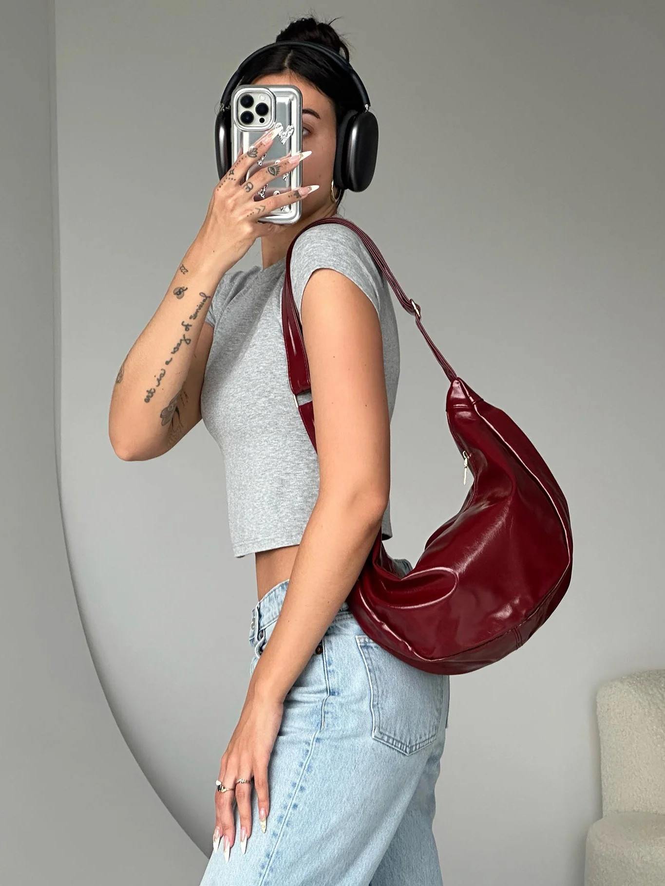 Ransom Shoulder Bag Red | Princess Polly AU