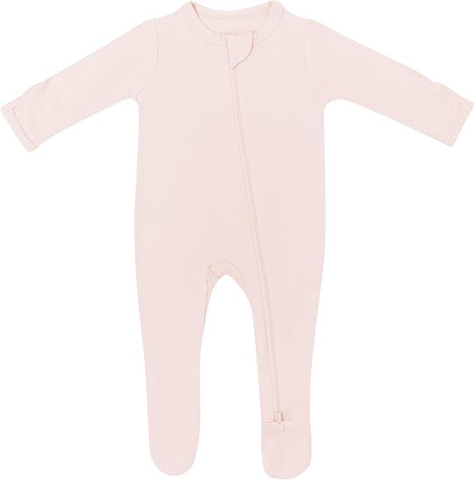 KYTE BABY Unisex Zipper Closure Footies, Rayon Made From Bamboo, 0-24 Months | Amazon (US)