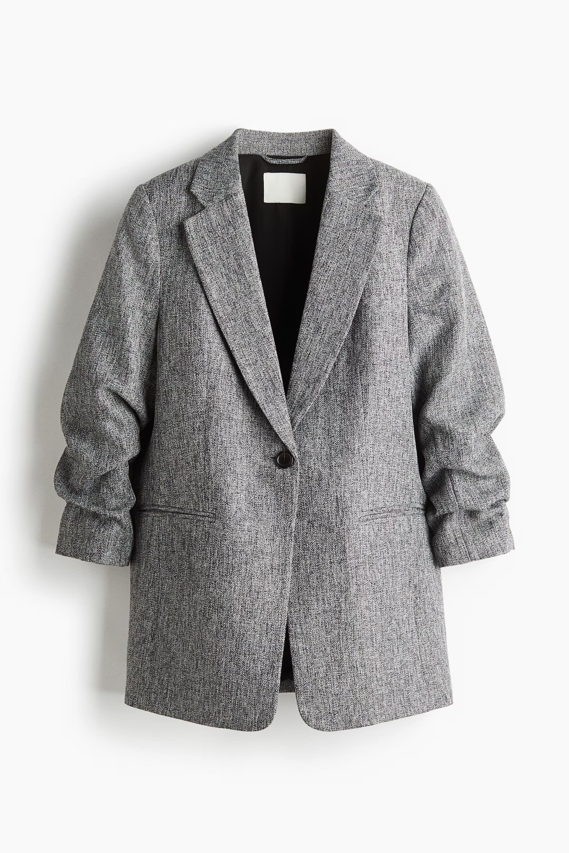 Gathered-Sleeve Jacket | H&M (US + CA)