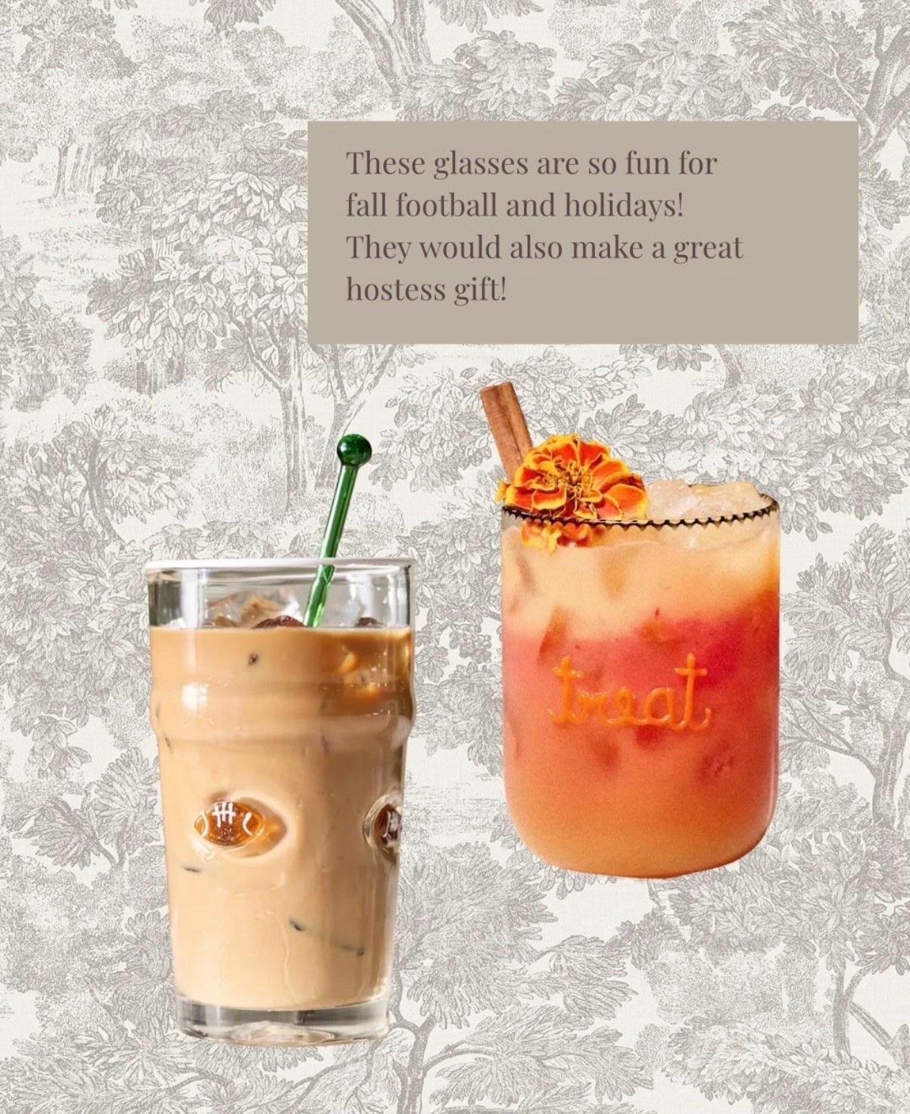 Grab these while they are on sale for all the fall hosting coming up! Glass cups are the perfect swap for any plastic!!!

#LTKSeasonal #LTKselfcare #LTKHome