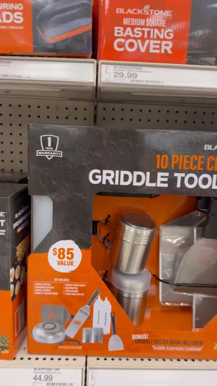 I have this 10 piece Blackstone griddle set and it is excellent. Perfect for summer and would make an excellent Father’s Day gift. 

@Target  #ad #fathersday #giftidea #grilling

#LTKMens #LTKHome #LTKfoodie
