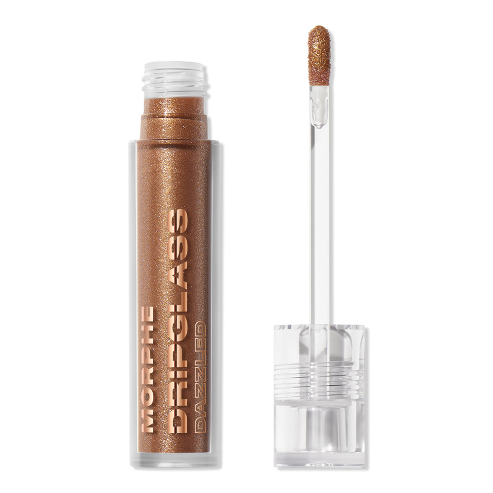 Morphe Limited Edition Dripglass Dazzled High Shimmer Lip Gloss - Cognac Diamond | Ulta