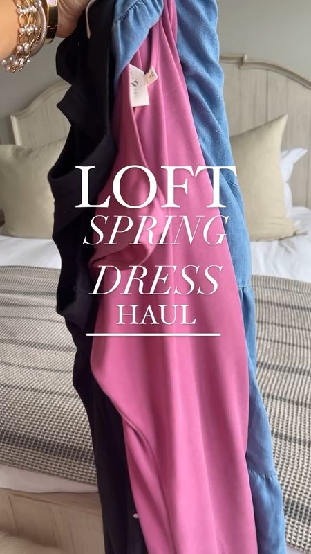 Loft spring dresses! 

#LTKunder50 #LTKFind #LTKsalealert
