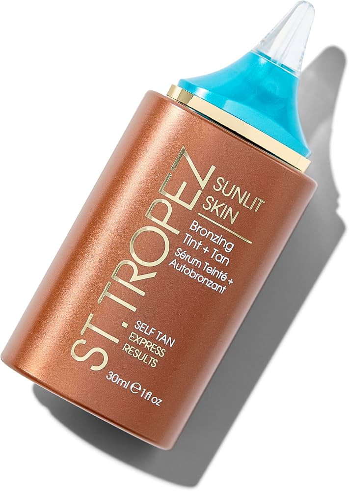 St.Tropez Sunlit Skin Bronzing Tint and Liquid Bronzer For Face & Skin, Creates A Sun-Kissed Glow... | Amazon (US)