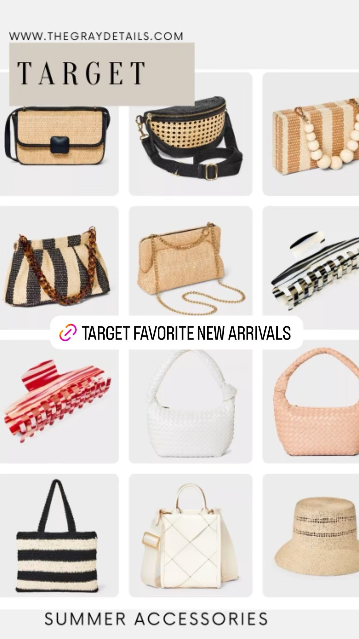 Target summer accessories 

#LTKItBag #LTKTravel #LTKOver40