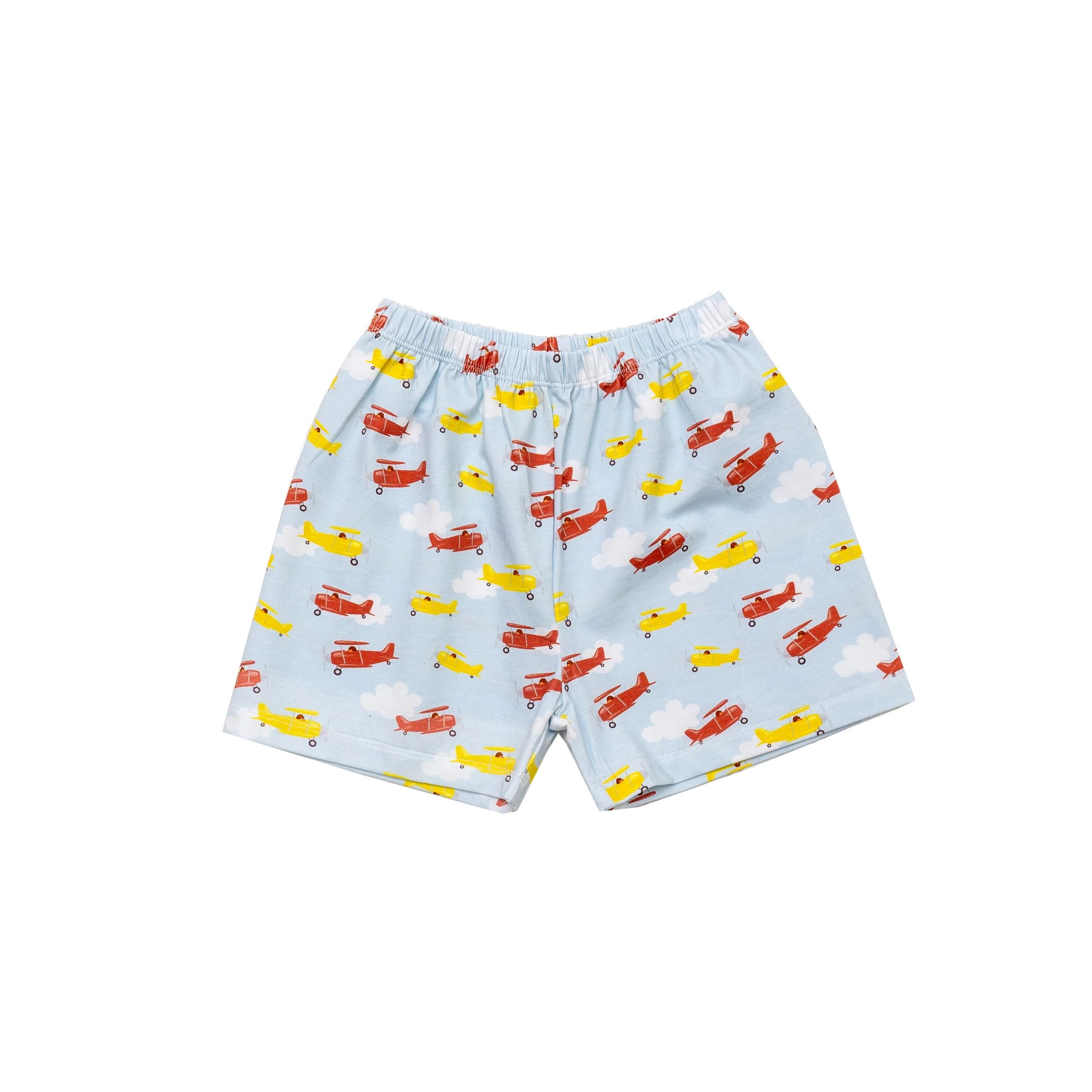 Airplane Print Shorts | The Oaks Apparel Company