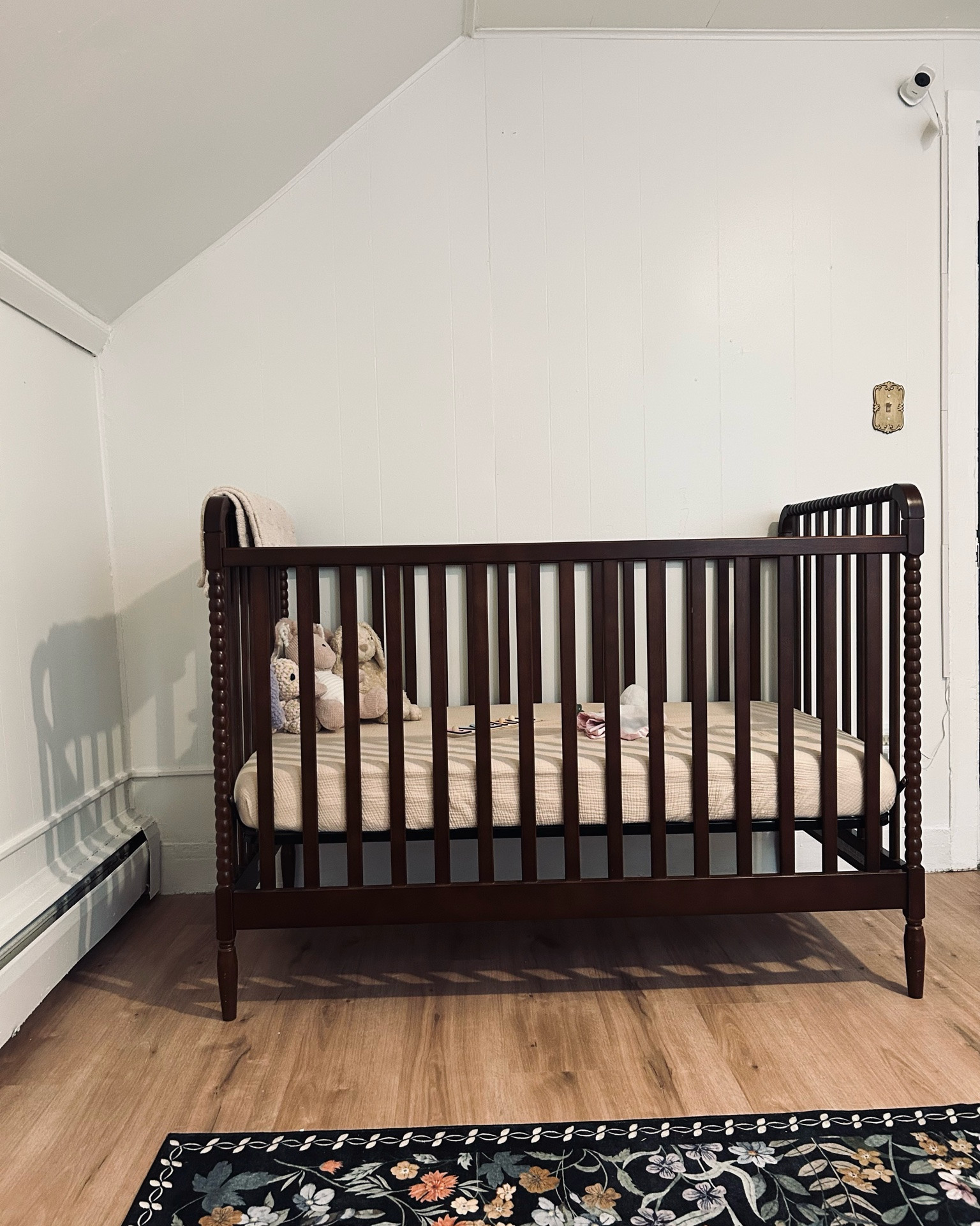Walnut vintage crib. For bay girls new nursery. Affordable vintage inspired for less.

#LTKHome #LTKBump #LTKBaby