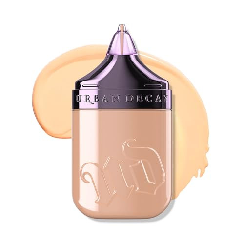 Urban Decay Face Bond Self-Setting Waterproof Foundation, Medium Coverage, Natural Matte Finish, 3% Niacinamide Serum Improves Skin Texture Feel, Transfer-Resistant, Sweat-Proof, Blurs Skin - Shade 3 | Amazon (US)
