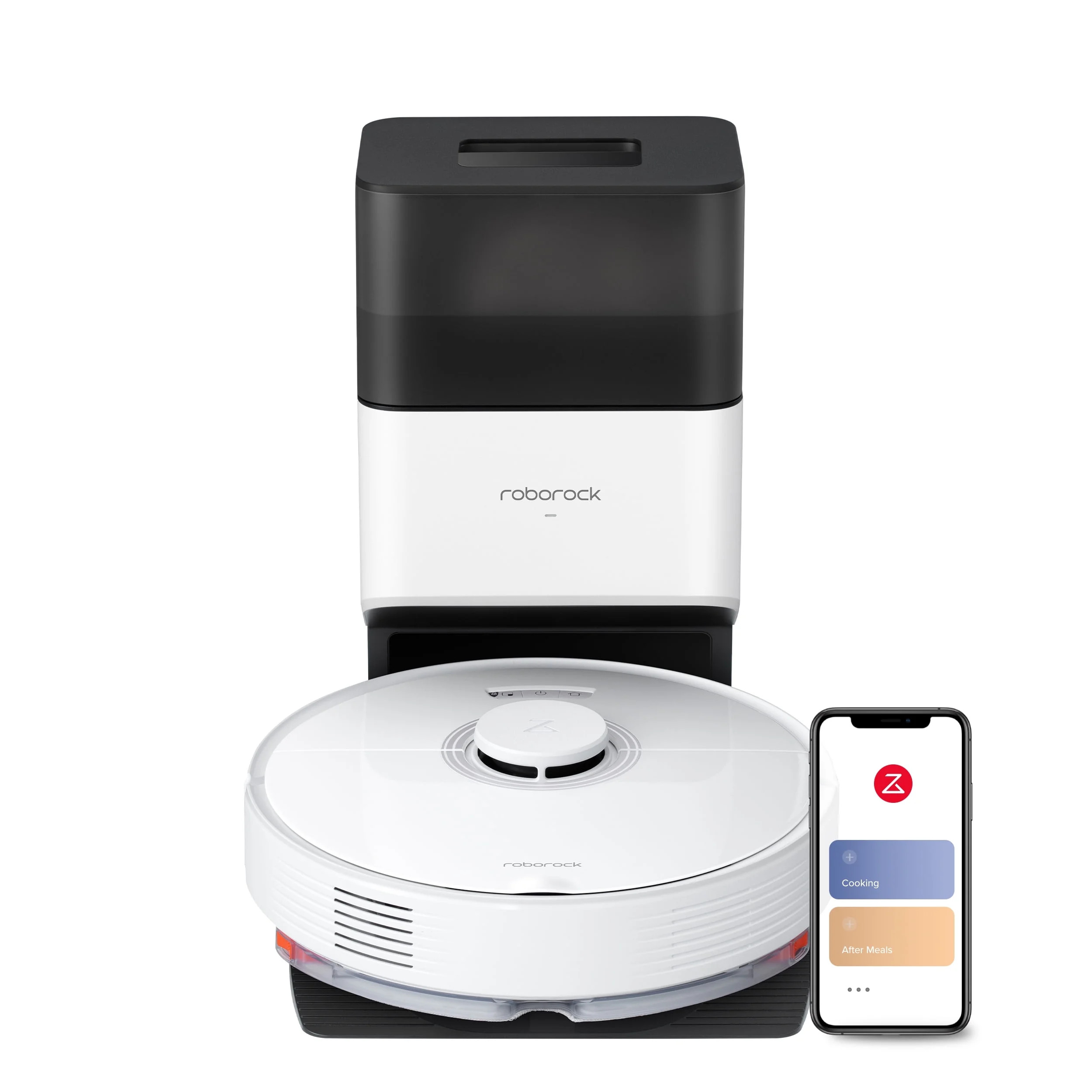 Roborock® Q7 Max+ Robot Vacuum Cleaner with Auto-Empty Dock Pure, 4200Pa Suction, No-Mop&No-Go Z... | Walmart (US)