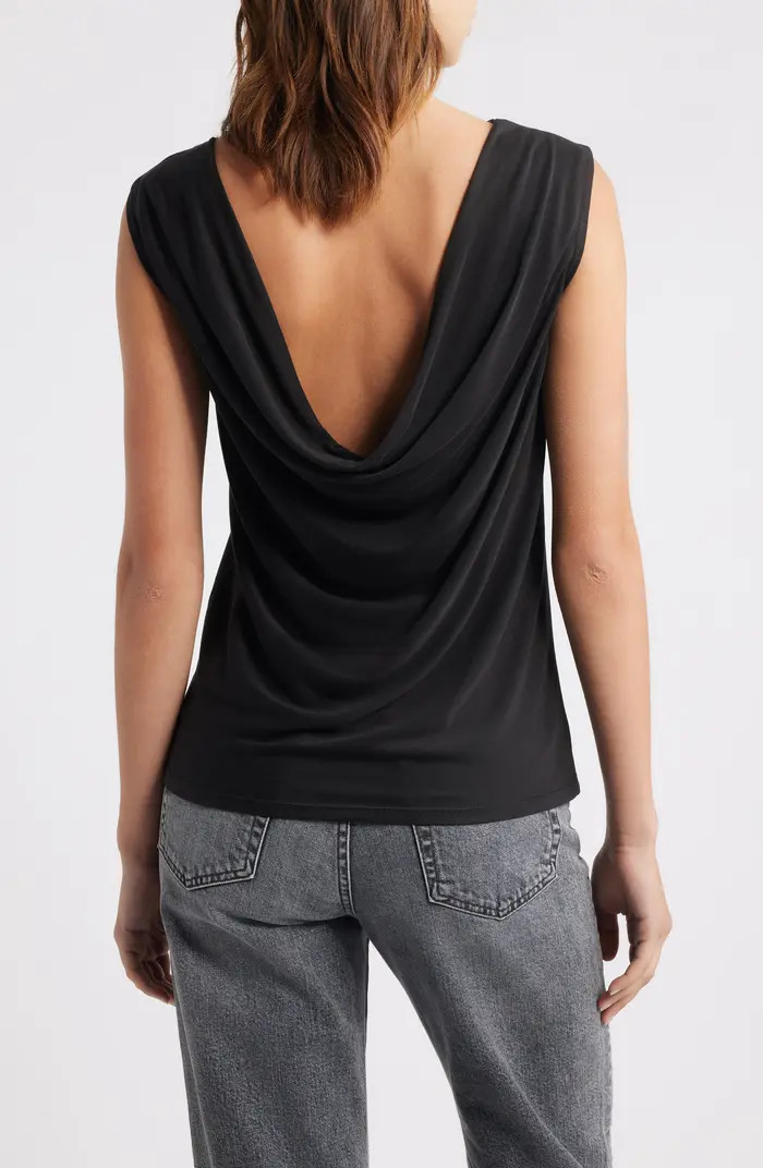 WAYF Celeste Drape Back Top | Nordstrom | Nordstrom