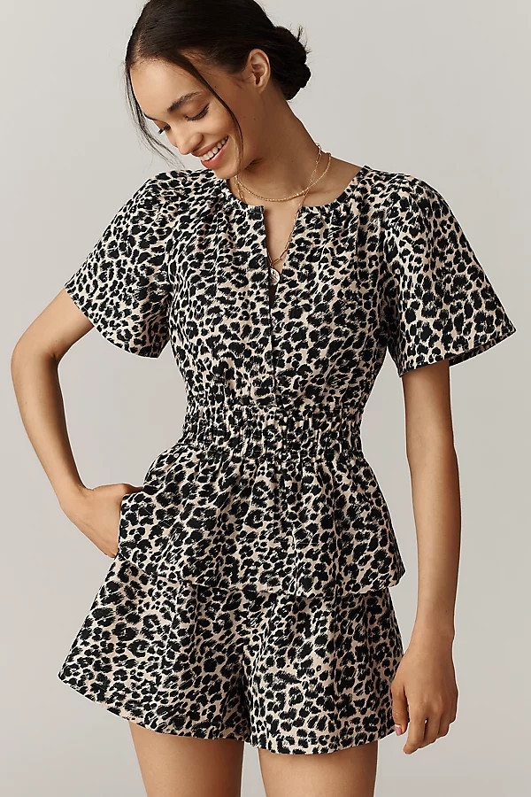 The Somerset Blouse: Linen Edition | Anthropologie (US)