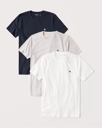 3-Pack Short-Sleeve Icon Tee | Abercrombie & Fitch US & UK