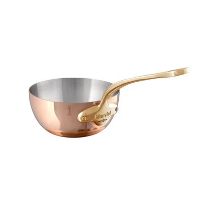 Mauviel M'150 B Copper Curved Splayed Saute Pan With Brass Handle, 2.1-Qt | Perigold