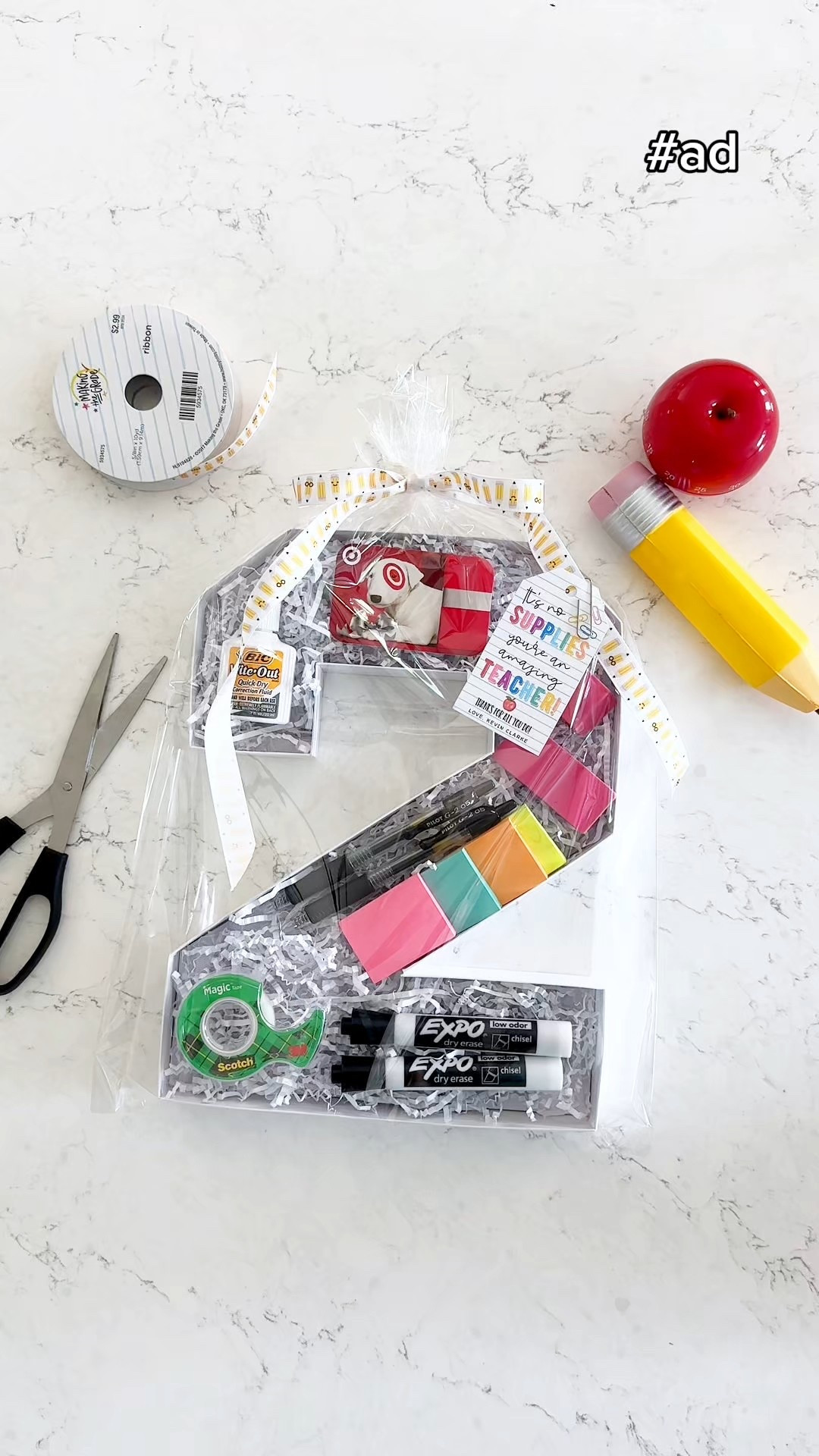 #ad It’s no SUPPLIES, you’re an amazing teacher! 📚✏️🍎 It’s time for teacher appreciation and Walgreens makes it so easy to run in and grab a gift card for them. I grabbed a Target gift card 🍎 and school supplies to create this little DIY teacher gift. It was quick, easy and so convenient! 

//

Teacher Appreciation Gift Idea 

#LTKFamily #LTKKids #LTKGiftGuide