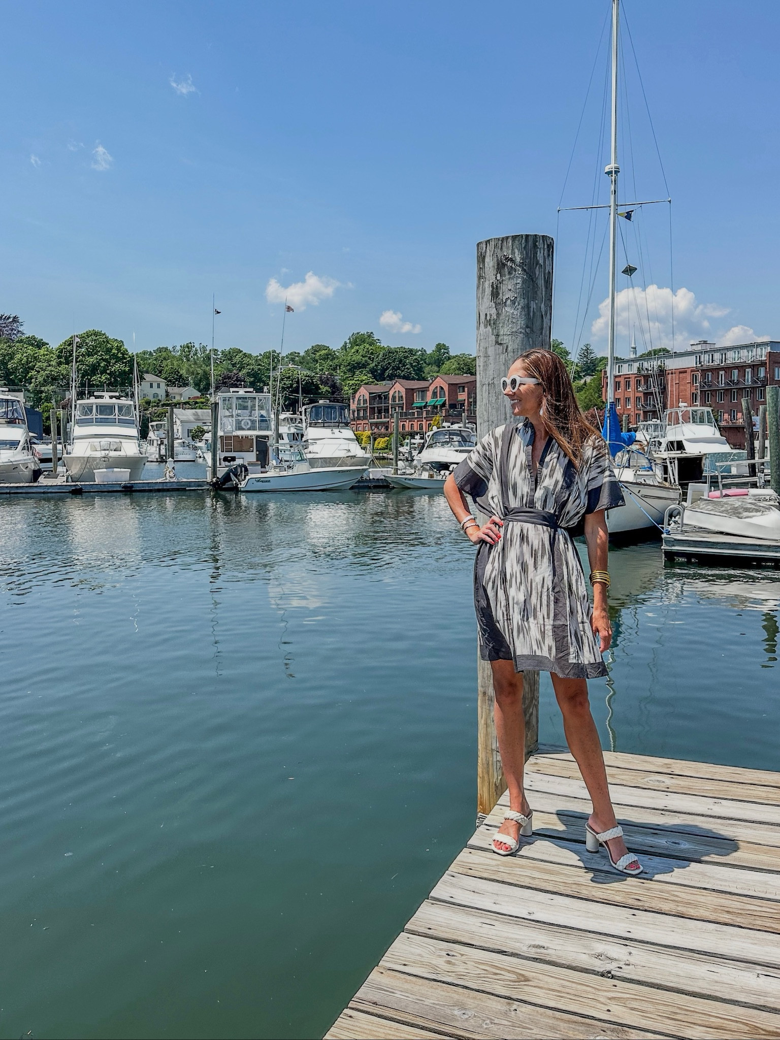 Navybleu Summer☀️Cheers to 5 years! Caftan style 

#LTKStyleTip #LTKTravel #LTKSeasonal