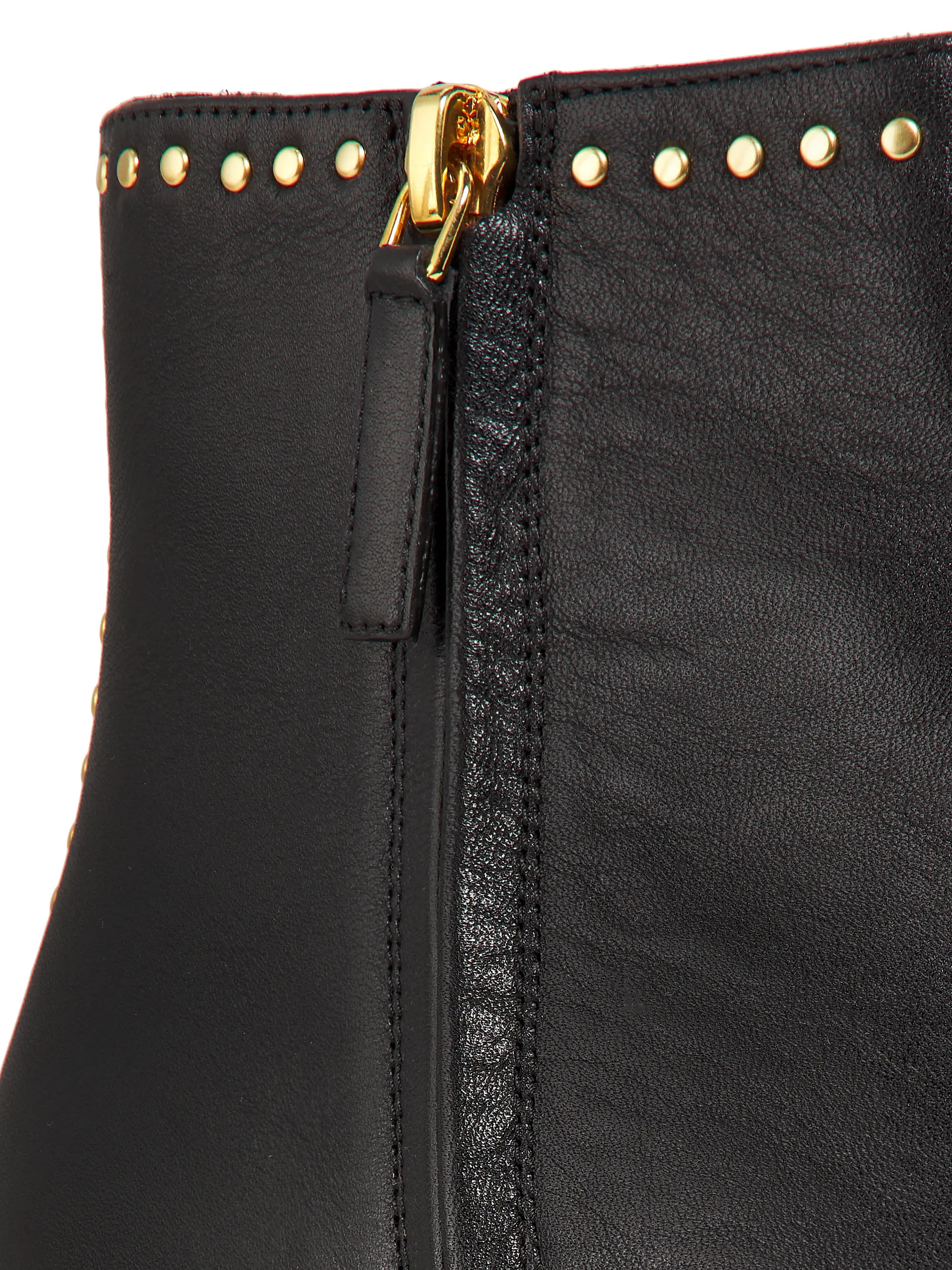 Versace Studded Leather Booties | Saks Fifth Avenue | Saks Fifth Avenue