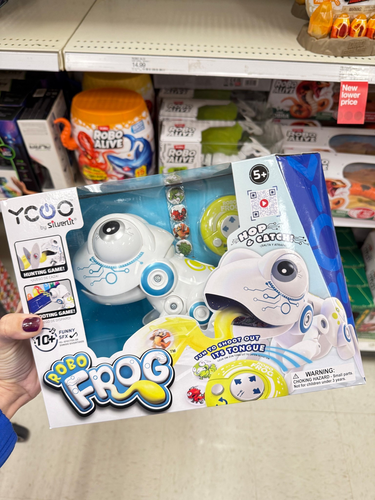ROBO FROG Interactive Remote Control Toy with Tongue Flick Action, Catch Coins Game, Sound Effects and Target Board

#LTKGiftGuide #LTKHoliday #LTKKids