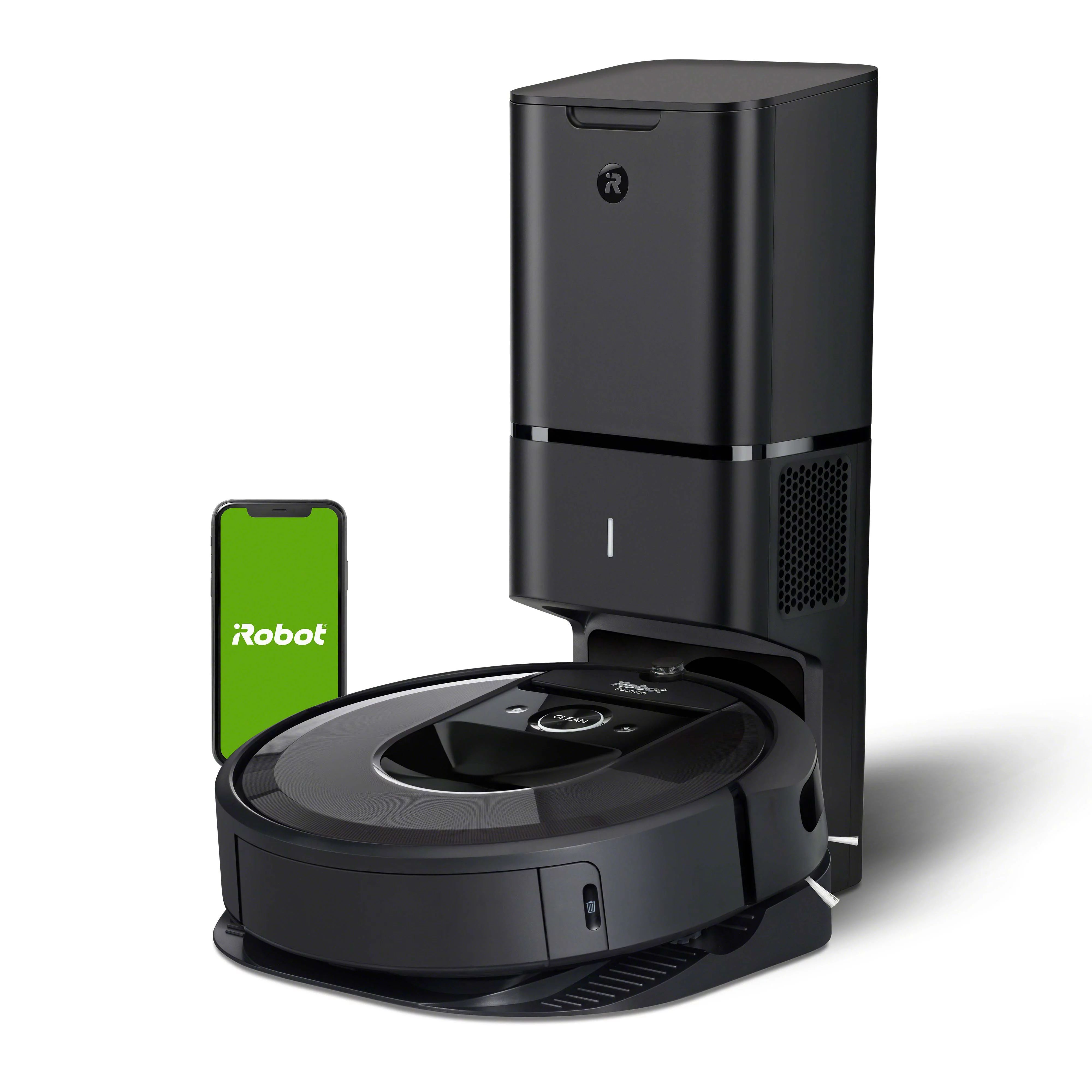 iRobot® Roomba® i7+ (7550) Wi-Fi® Connected Self-Emptying Robot Vacuum , Smart Mapping, Works ... | Walmart (US)