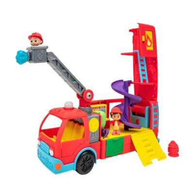 CoComelon Transforming Fire Truck Fire Dalmatian Lights Sounds JJ Nina CoComelon  | eBay | eBay US